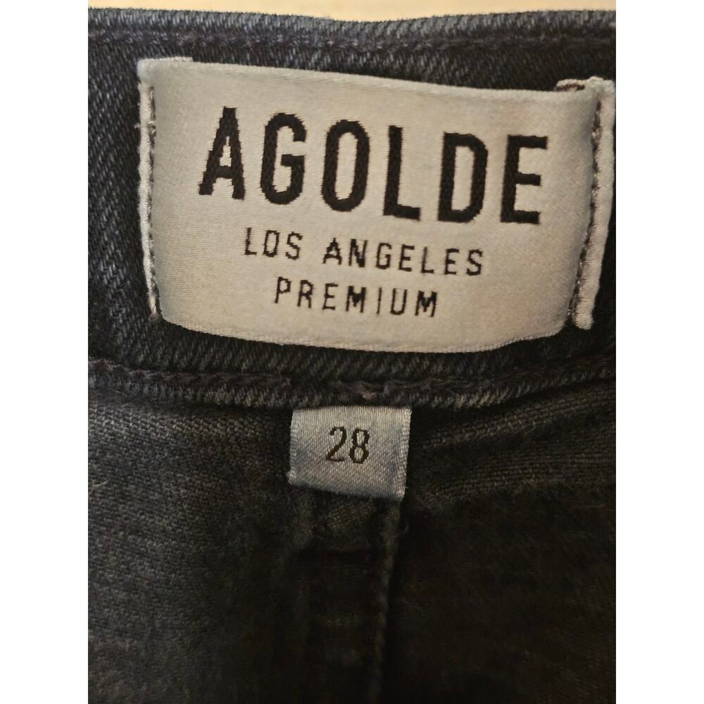 Agolde Dark Wash Sophie Skinny Distressed Jeans‎ - Picture 7 of 9
